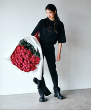 A bouquet of 108 red roses